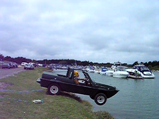 Diving into the River Arun in a Dutton